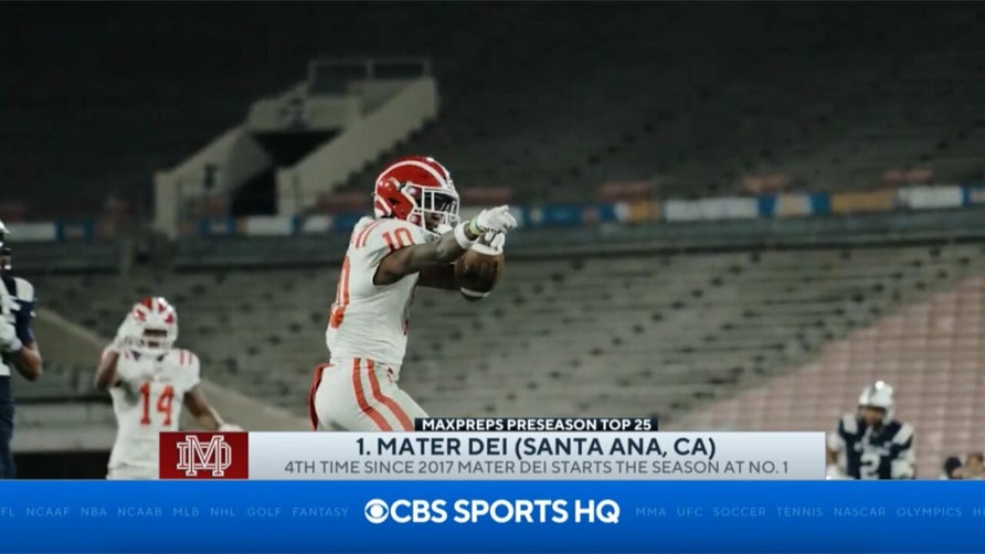 MaxPreps National Football Editor Zack Poff joins Grace Remington on CBS HQ to break down why Mater Dei (Santa Ana, CA) begins the season ranked at No. 1 in MaxPreps Top 25.