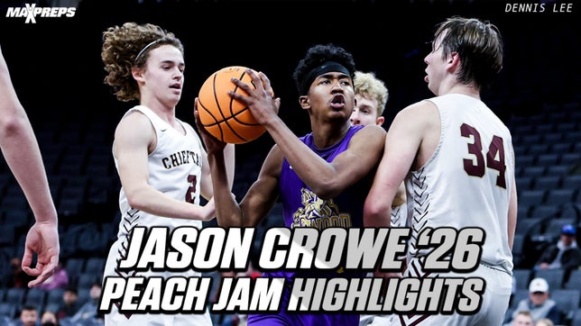 Highly regarded Class of 2026 prospect averaged 21.3 points, 3.8 rebounds and 3.8 assists per outing for Team Why Not 16U at 2023 Nike EYBL Peach Jam.