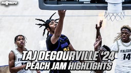 Taj Degourville Peach Jam highlights