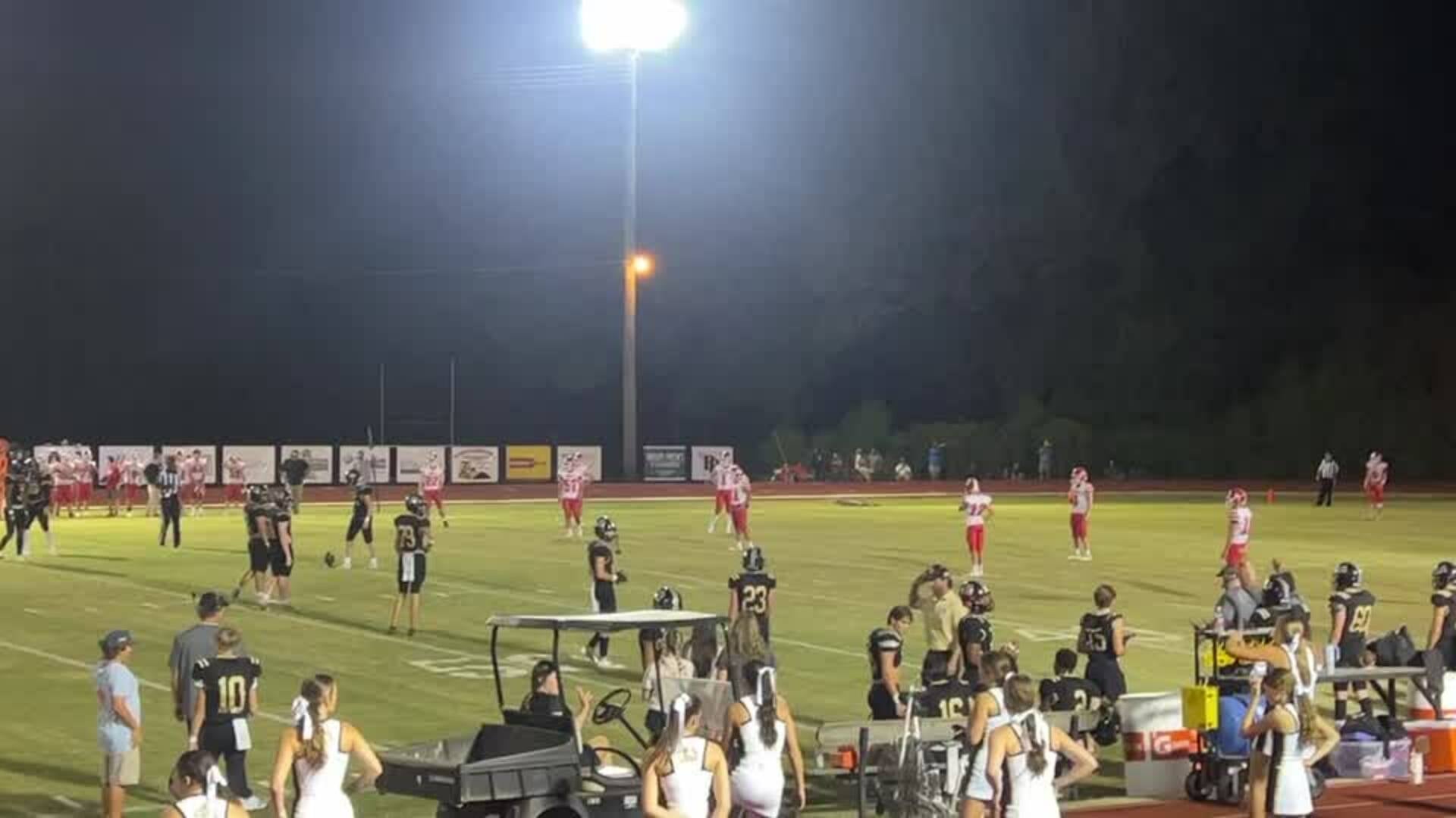 CA Sophomore with 55-yard kick off