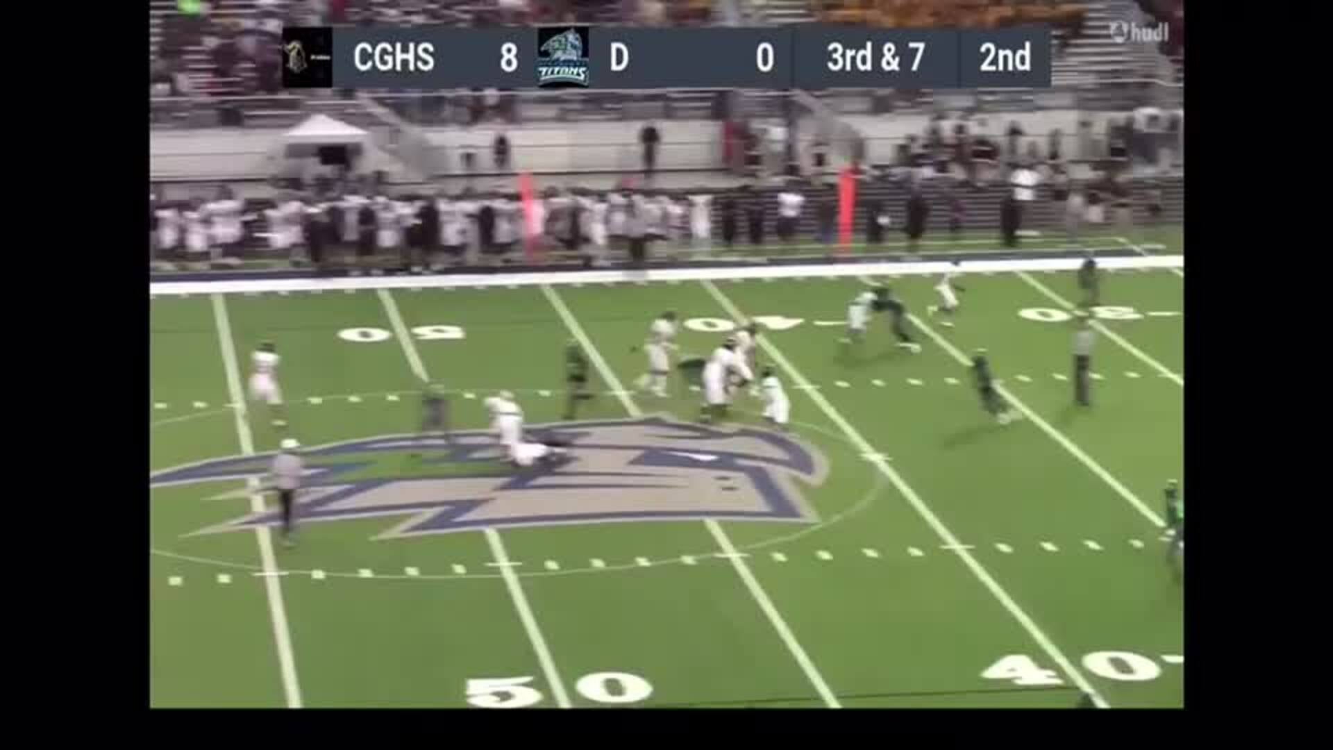 Zavion Plunkett Highlights vs Discovery High School