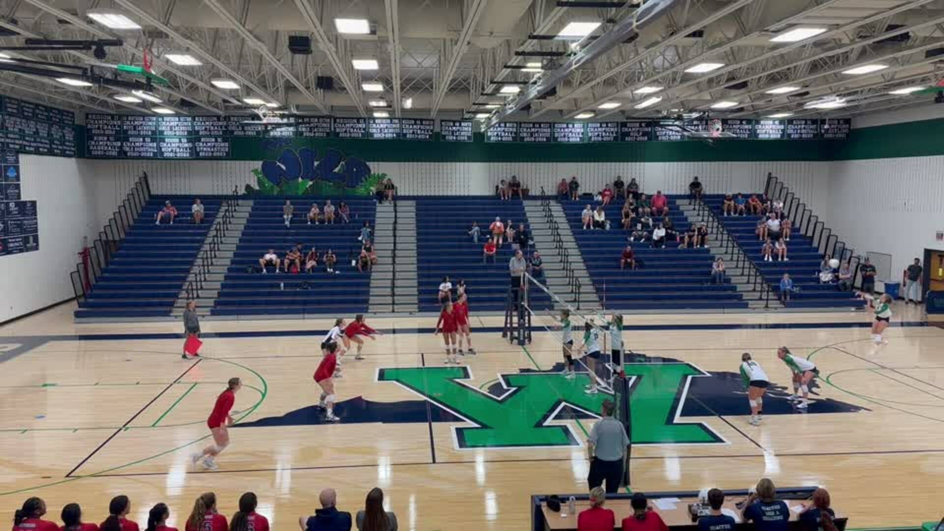 One minute rally vs. Woodgrove