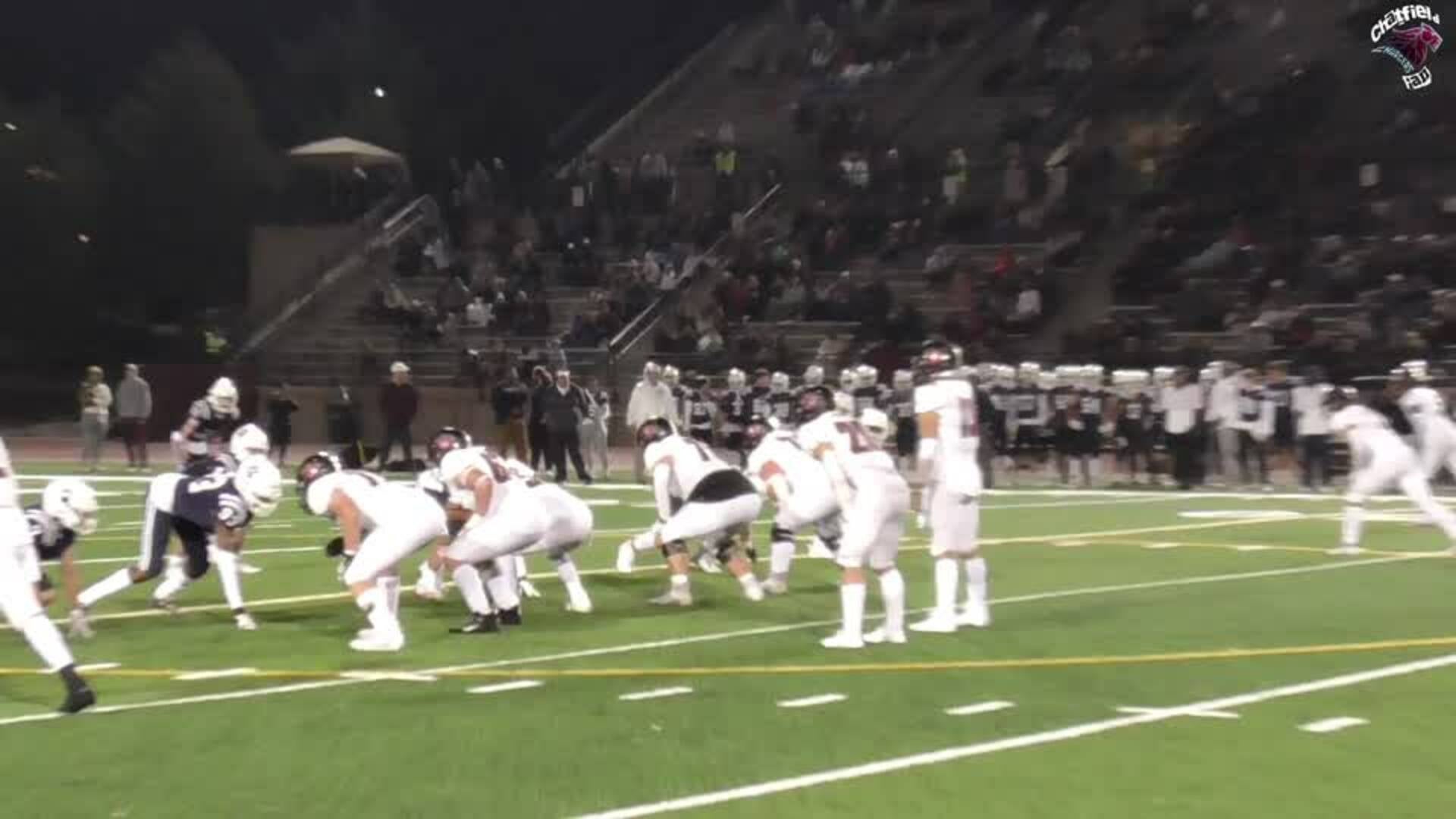 Jake Jones-Micah Lumpkin 52 Yard Touchdown Pass vs Cherokee Trail