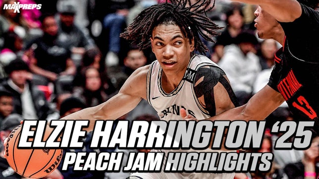 Top 20 Class of 2025 prospect averaged 12.0 points, 4.0 assists and 3.0 rebounds per contest for Strive For Greatness 16U at 2023 Nike EYBL Peach Jam.