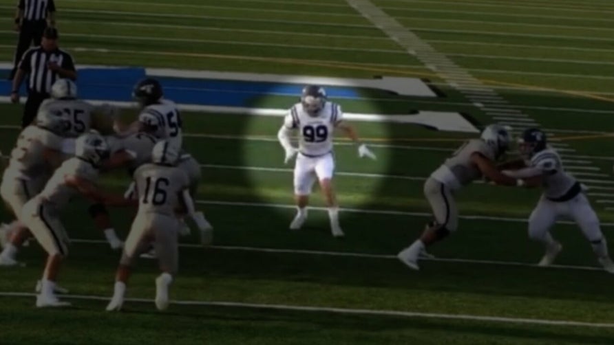 Highlights of Champion's (Boerne, TX) Gage Goldberg in their season opening 37-27 win over United South (Laredo, TX).