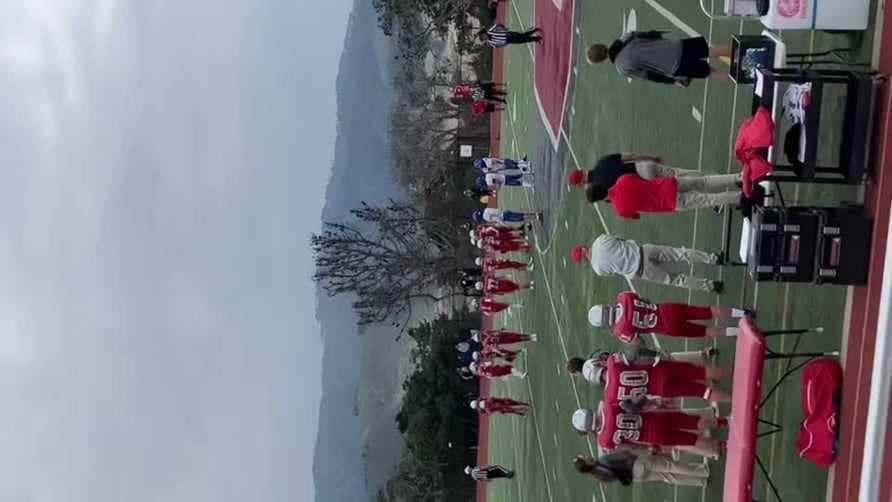 Go Padres ... JV makes the touchdown...