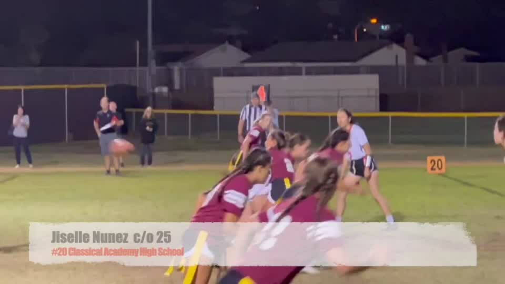 Jiselle Nunez Amazing Catch