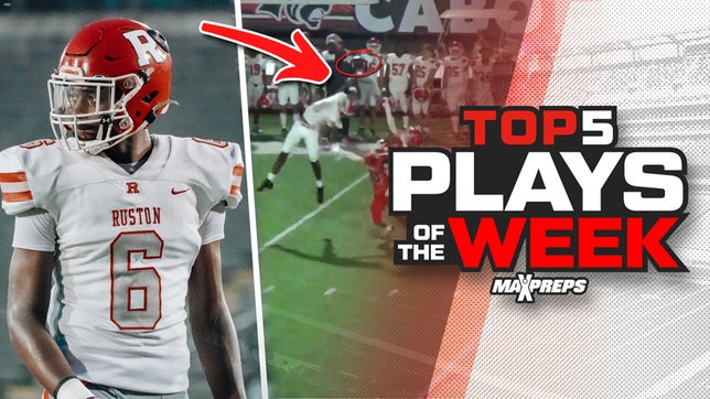 A strong touchdown run headlines the top 5 plays of week 4 of the 2023 high school football season.
