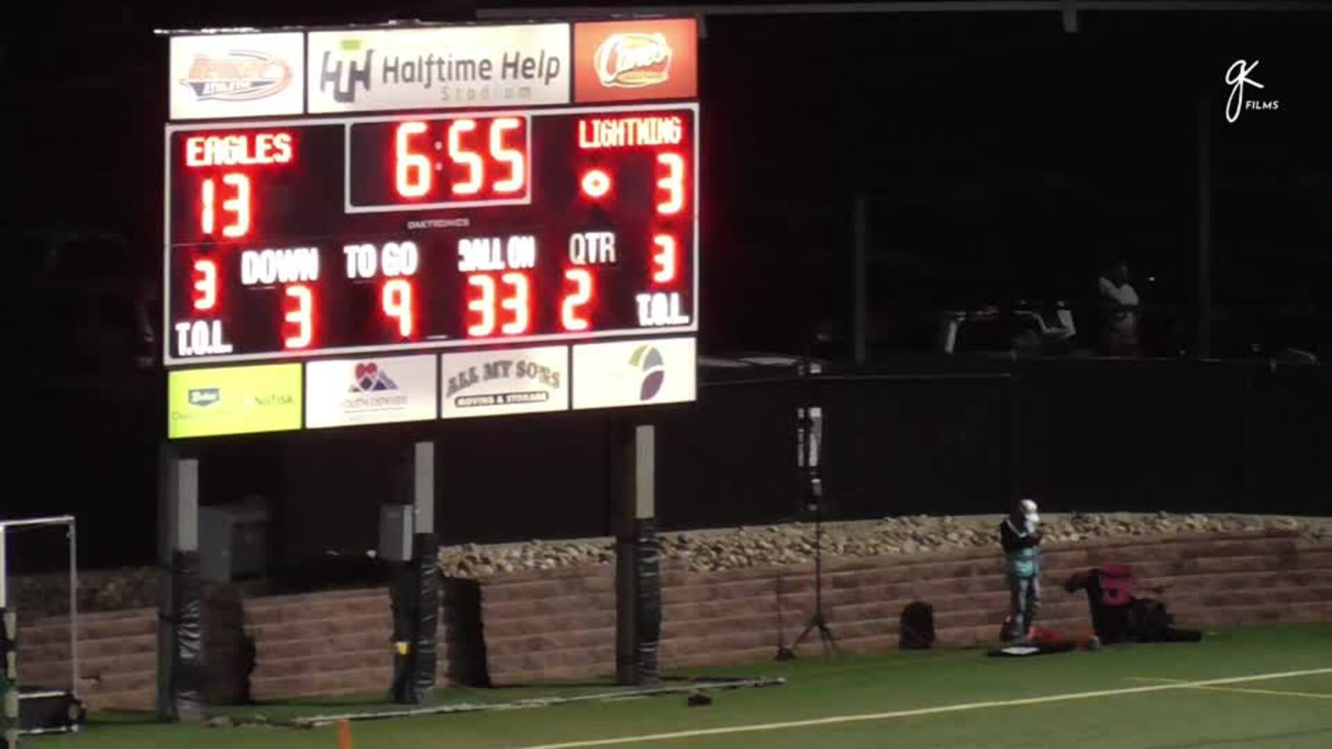 Kullen Lerma-Kylan Studebaker 67 Yard Touchdown Pass