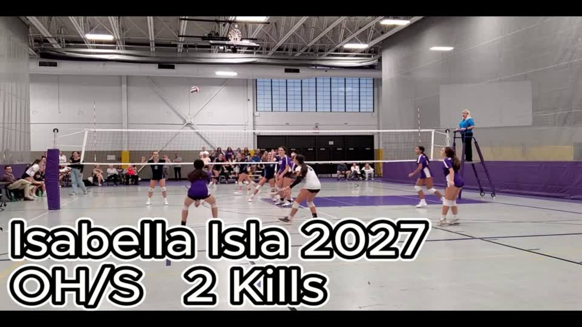 Isabella Isla #11 game highlight