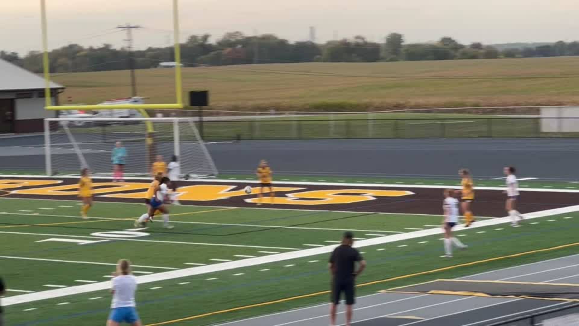 Mia Savage Shot on goal