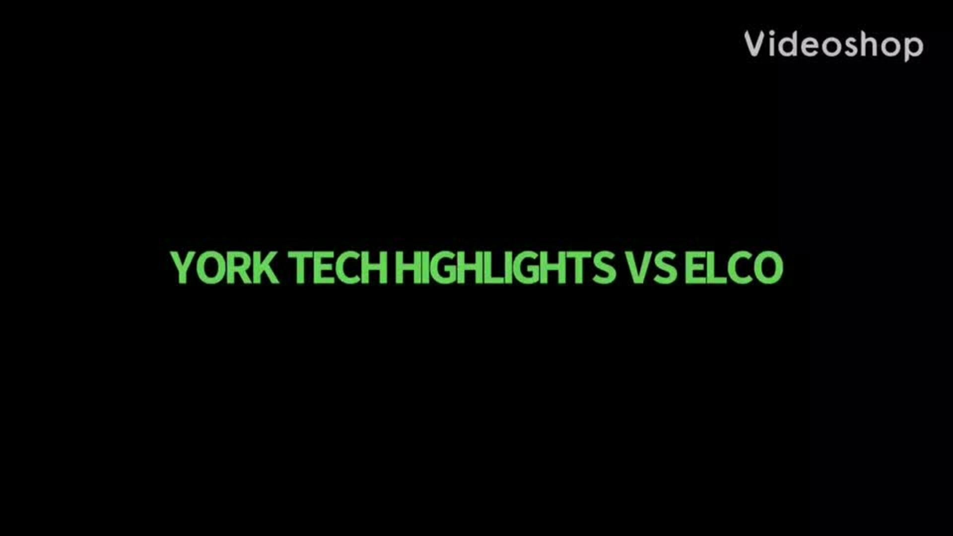 York County Tech Vs Eastern Lebanon County Recap