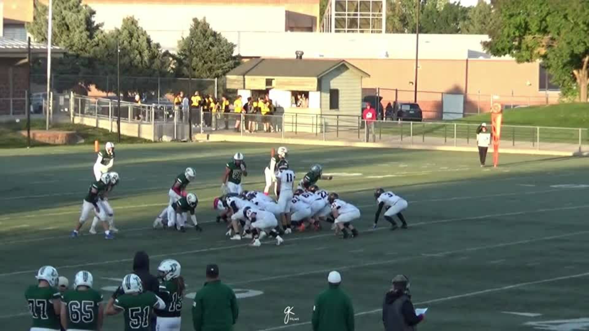 Triston Cronk 13 Touchdown Run vs D'Evelyn 10.6.23