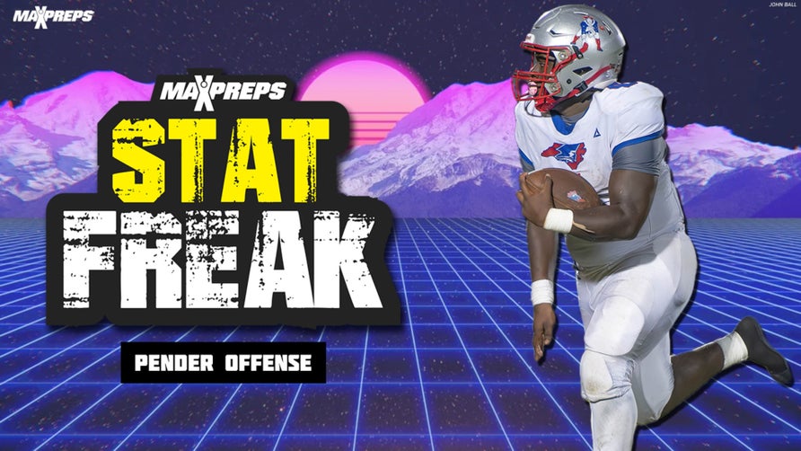 Pender pounded the rock 76 times for 912 yards and 14 touchdowns, only throwing it twice in highest-scoring game in state history.