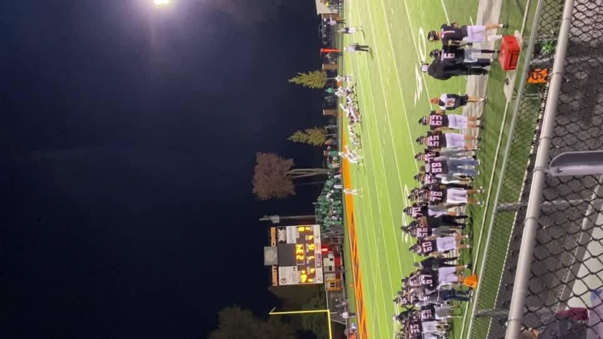 Liberty Center's Ian Rosebrook 32 Yard Field Goal