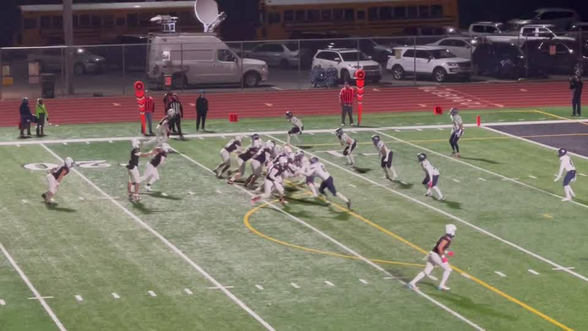 Yelm #23 Brayden Platt rush TD run vs Gig Harbor