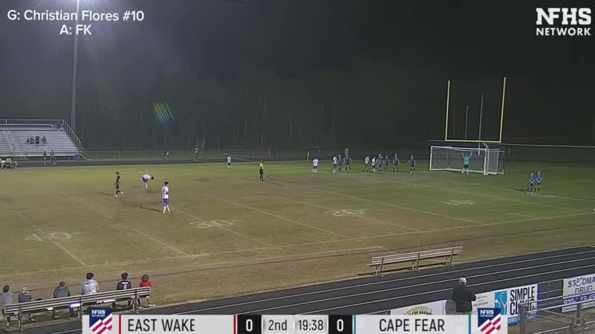 East Wake Goals vs Cape Fear