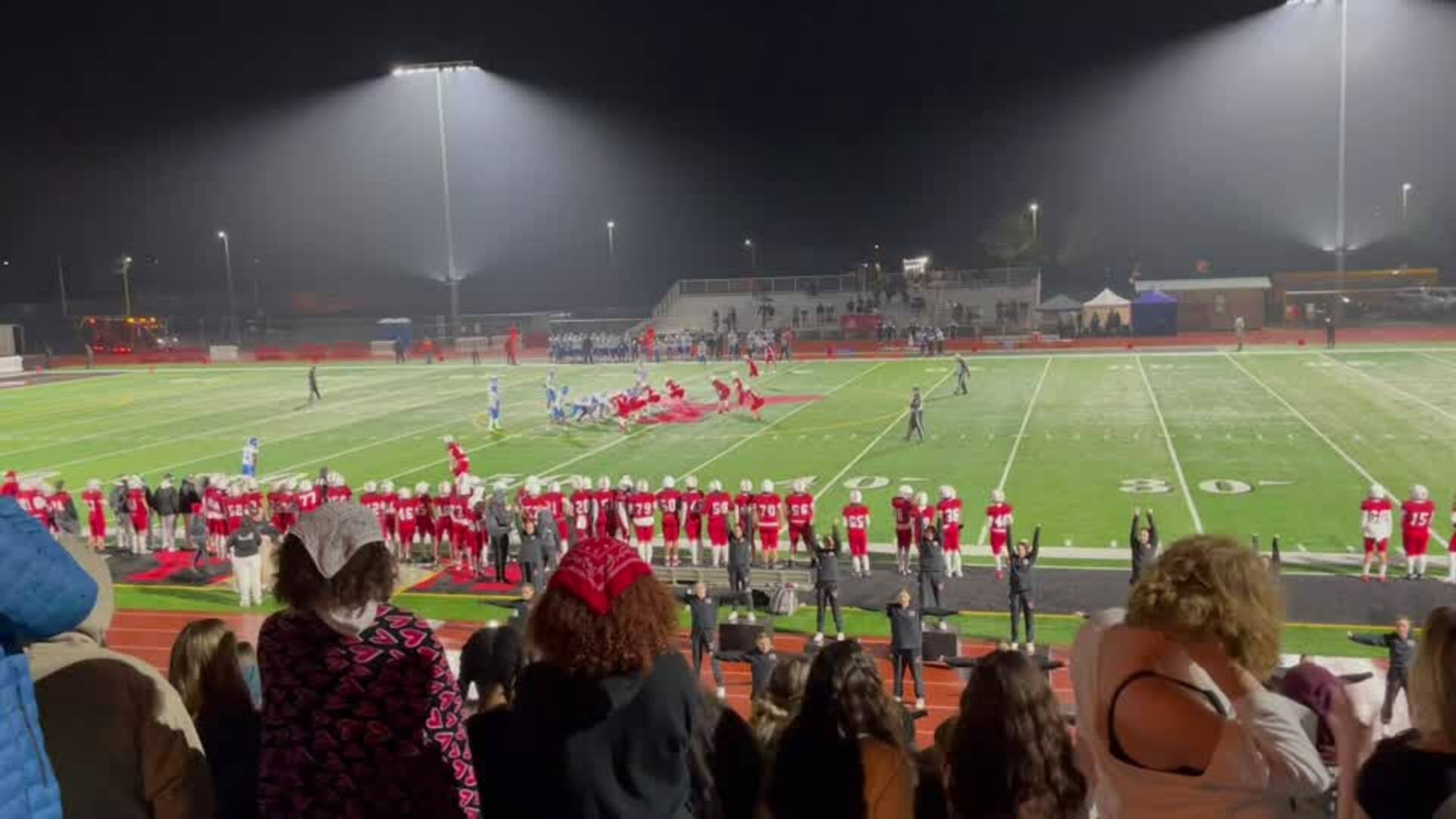 Yelm #23 Brayden Platt 13 yard rush