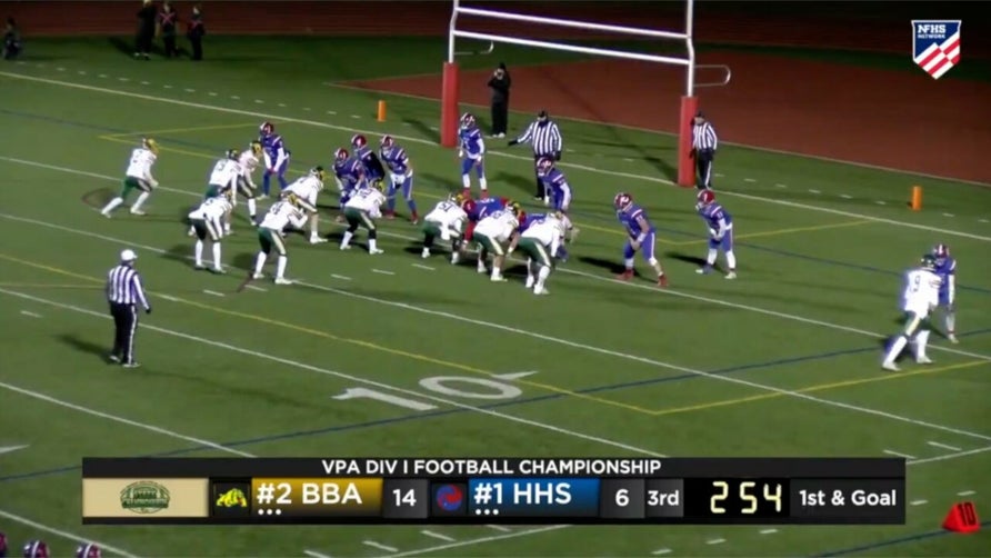 Highlights of Burr & Burton's (Manchester, VT) 35-28 win over Hartford (VT) in the Division I state championship. McCoy completed 7 of 12 passes for 178 yards and four touchdowns to go with 32 carries for 134 yards and another score.