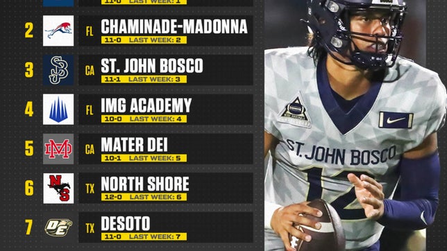 MaxPreps National Football Editor Zack Poff takes a look at this week's MaxPreps Top 25 football rankings.