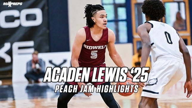 Top 100 Class of 2025 prospect contibuted 8 points and 4 assists in his lone contest for Team Durant at 2023 Nike EYBL Peach Jam.