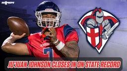 JuJuan Johnson Closes in on 24-year old State Record in Louisiana