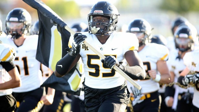 Senior season highlights of Bishop Kelly's (Boise, ID) 3-star offensive tackle Rakeem Johnson.