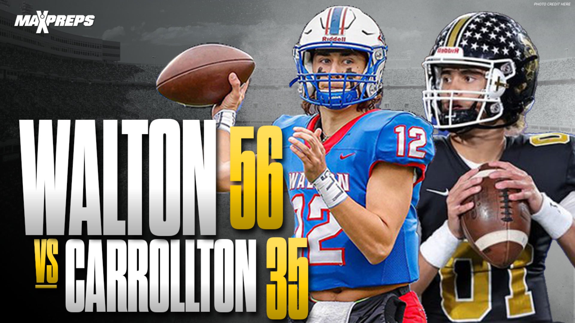 Walton defeats Julian Lewis and Carrollton 56-35