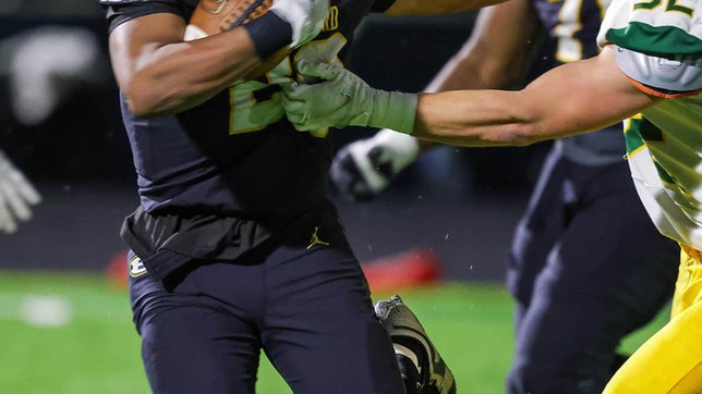 Sophomore RB Brandon White rushed for 235 yards and 3 touchdowns to lead St Edward (Lakewood, OH) to Ohio D1 state championship.