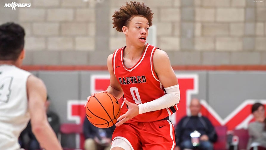 Highlights of Harvard-Westlake's (Studio City, CA) 63-51 win over Perry (Gilbert, AZ) in the Hoophall West Tournament.