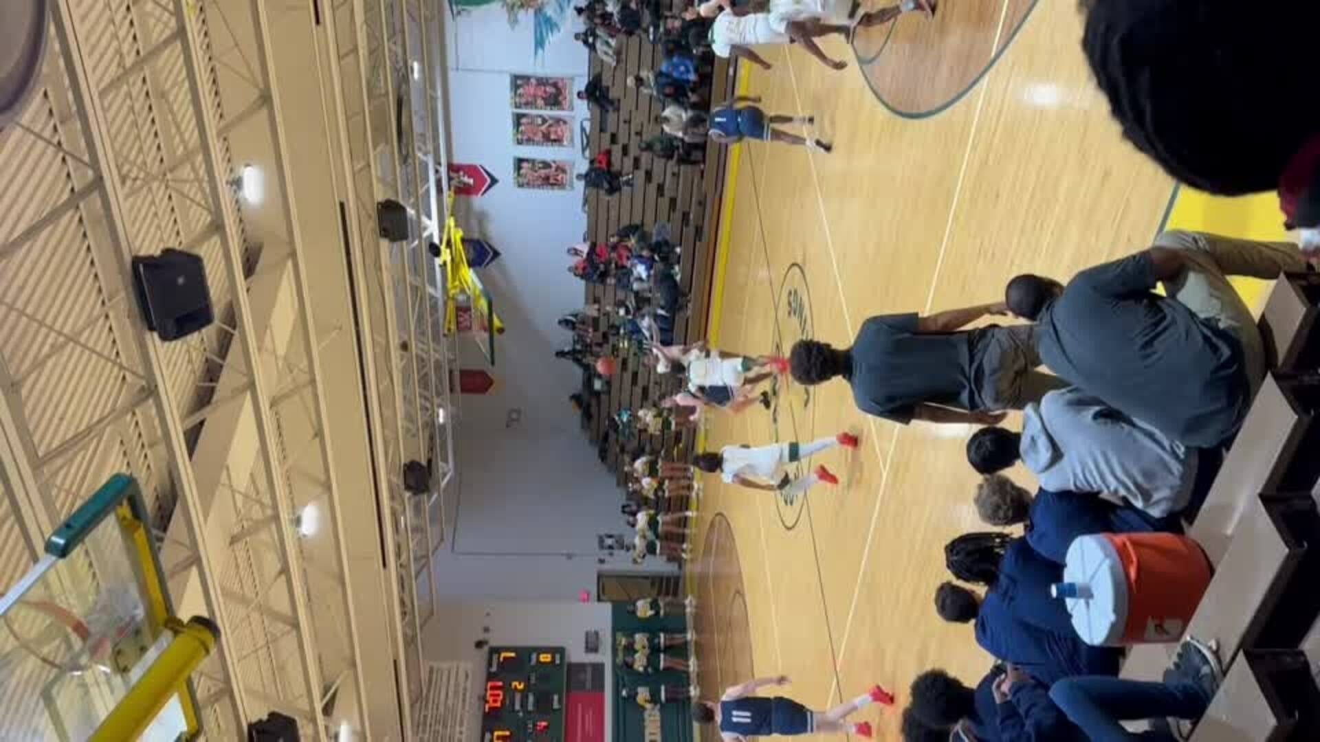 Noah Knostman Fast Break vs Northland