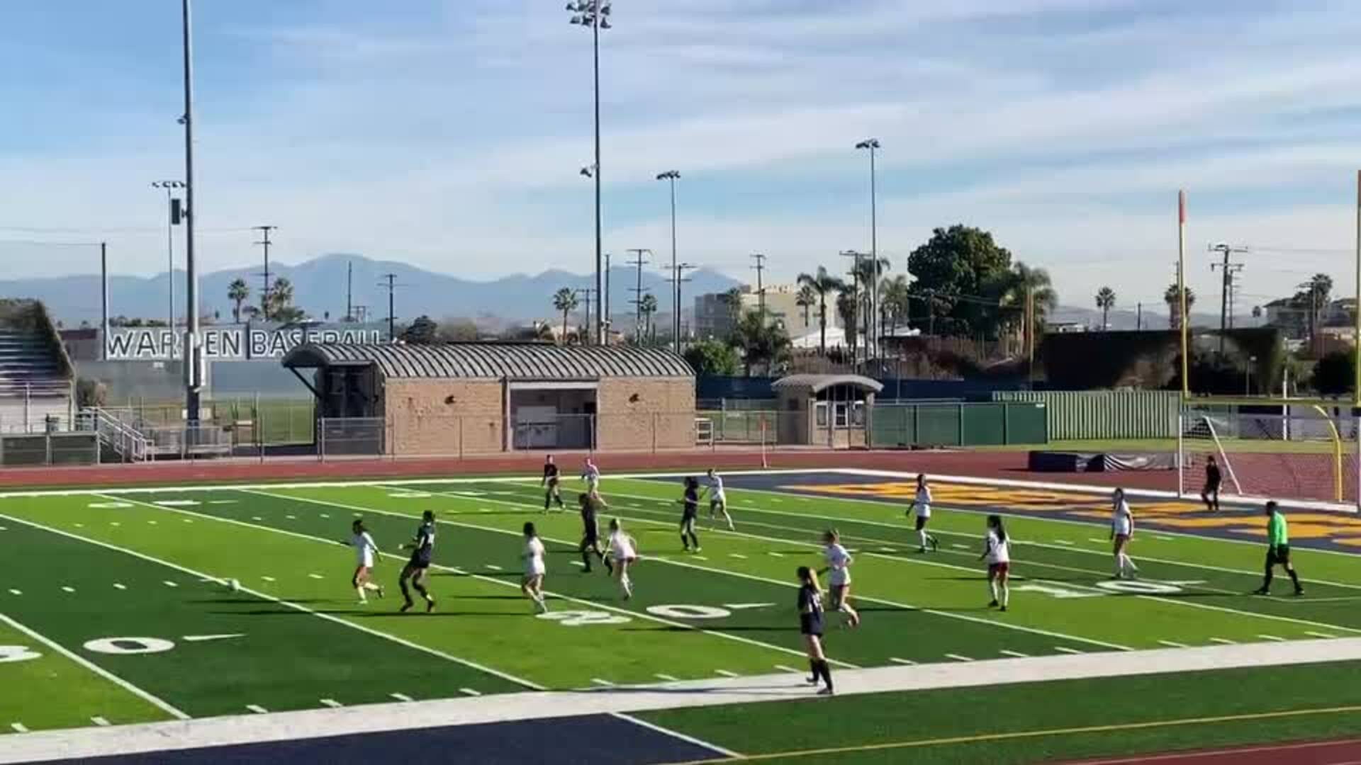 Kayla Carrasco THHS Varsity Goal Against Woodrow Wilson