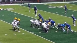 (2031)Demetrius Sykes JR - Qb , Punter , RB , DE , TE IN THESE CLIPs