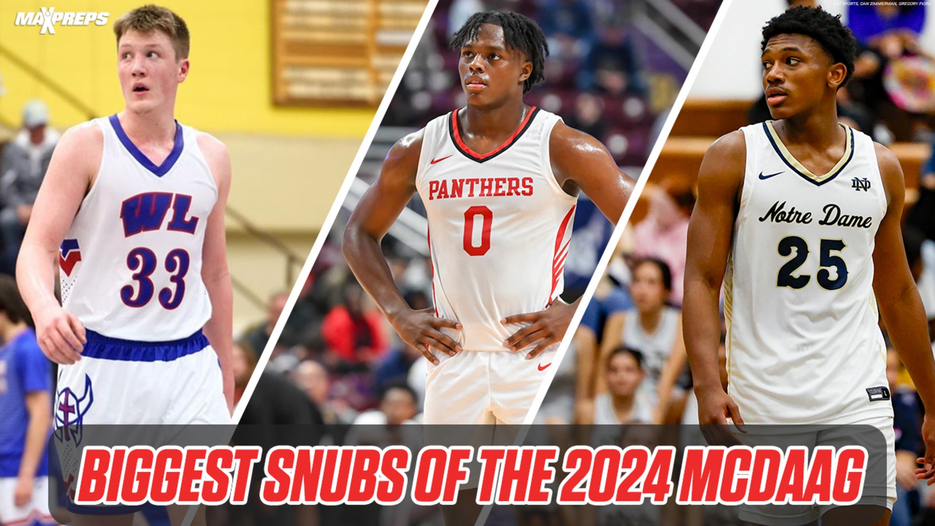 The Top 3 Biggest Snubs of the 2024 McDonald's All American Game
