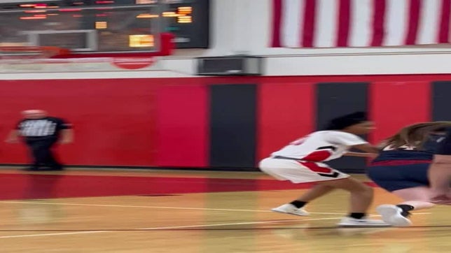 Hayes with the layup