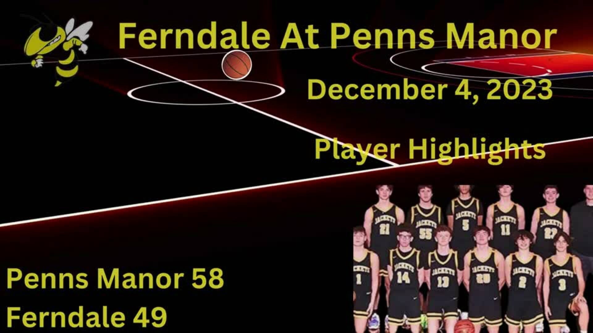 Ferndale At Penns Manor December 4th 2023
