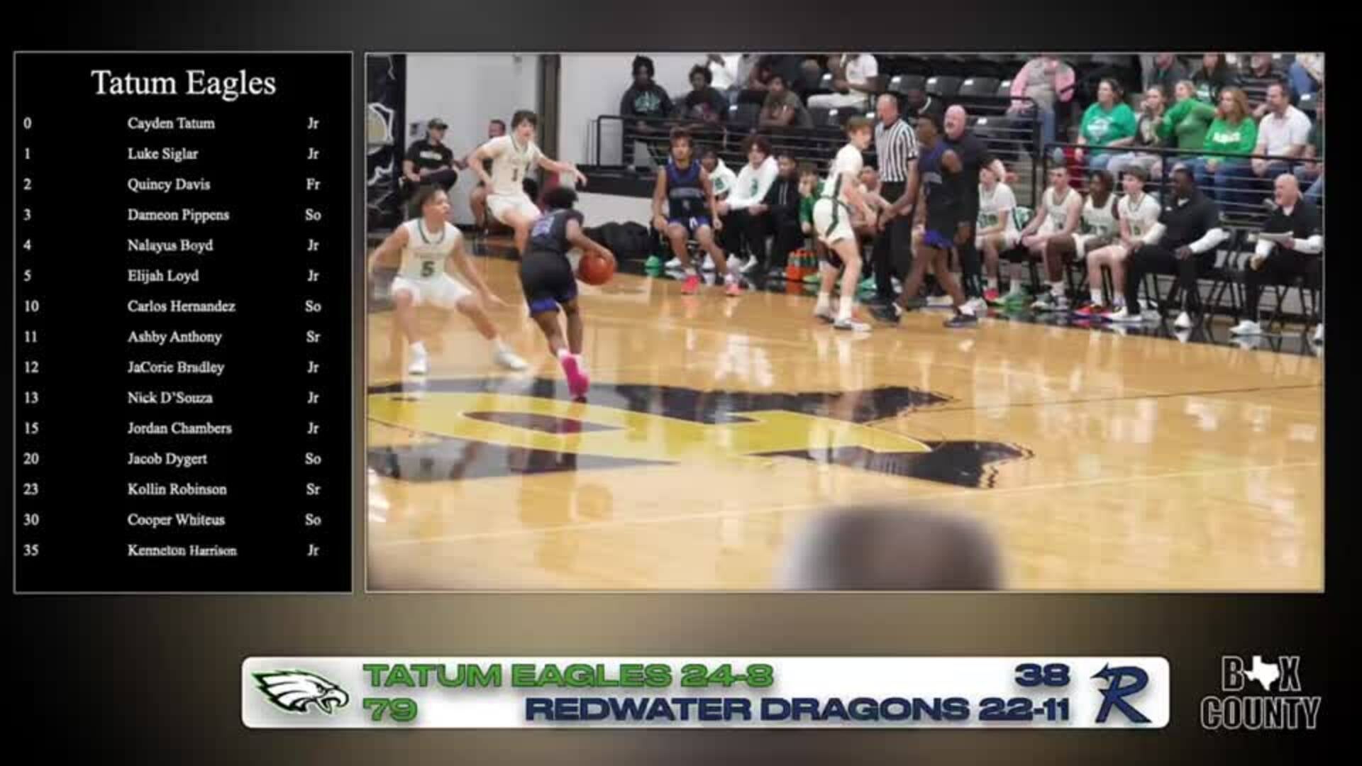 Redwater Vs Tatum: Area Championship 2024