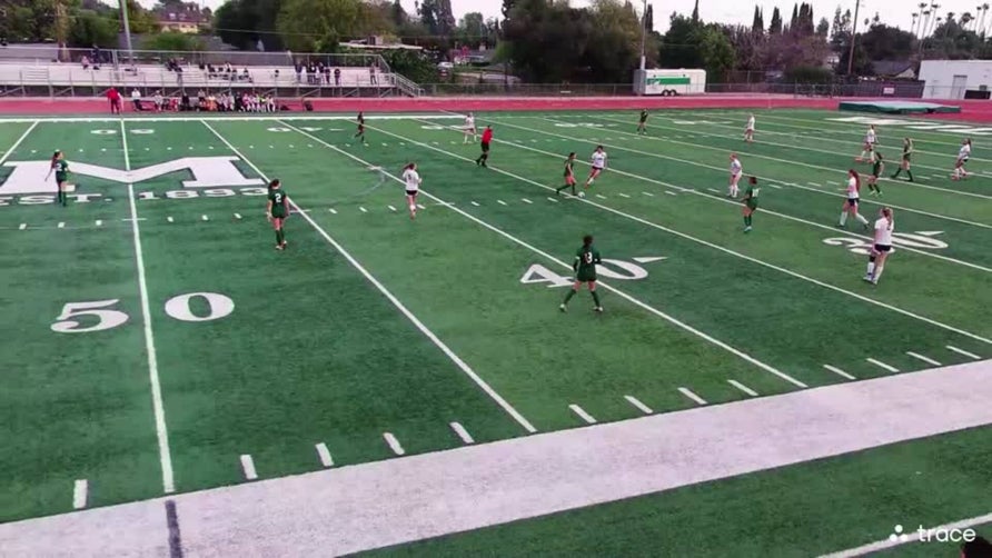 Five minutes in, Sofia Chiovare, a senior co-captain, did what she has done all year and threaded the needle with a beautiful pass to Junior scoring machine Ava Hackworth for her first of three goals in the first half.