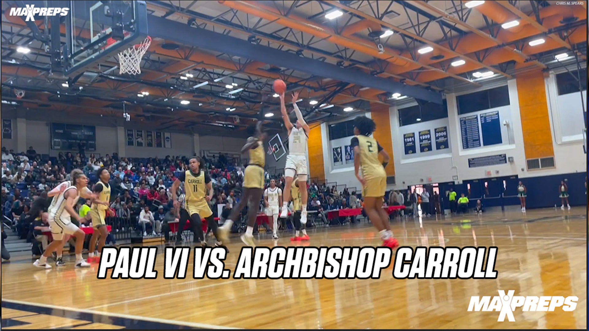 HIGHLIGHTS: Paul VI move on from the quarterfinals vs Archbishop Carroll 69-41 in the WCAC Tournament