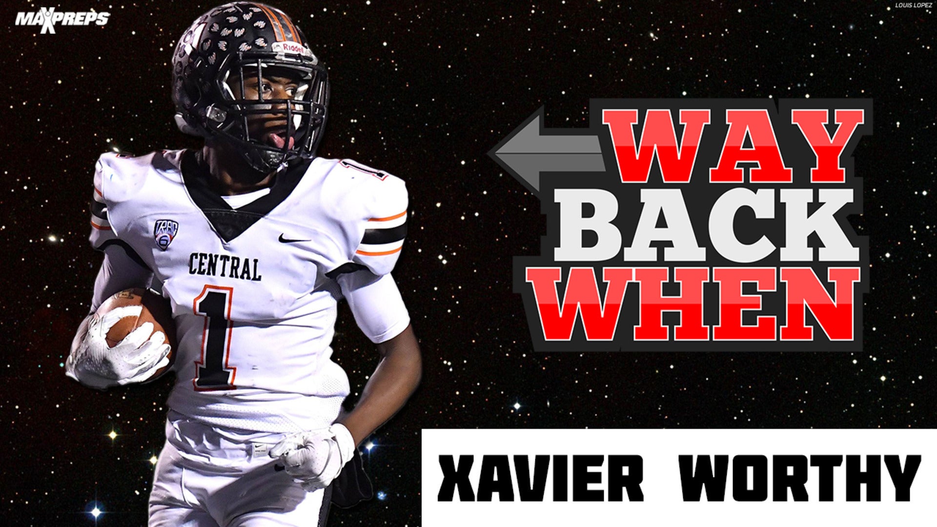 Xavier Worthy has had ELITE Speed Since High School