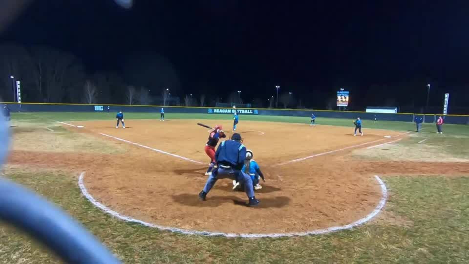 Kailey Catch at 2nd Base