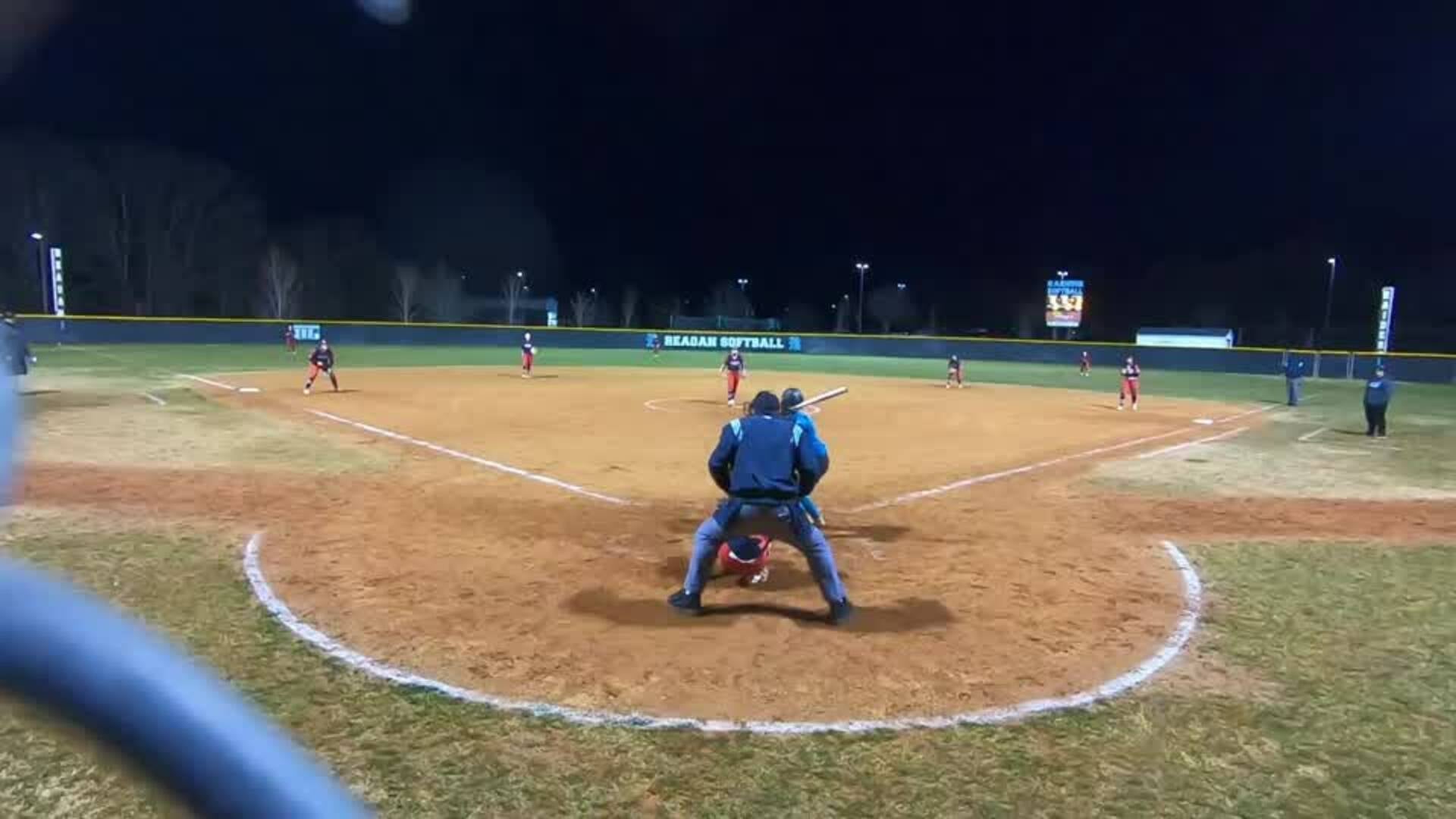 Bailey Huff Hits a Triple