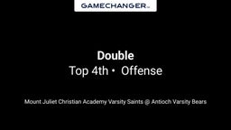 Dayton double @Antioch