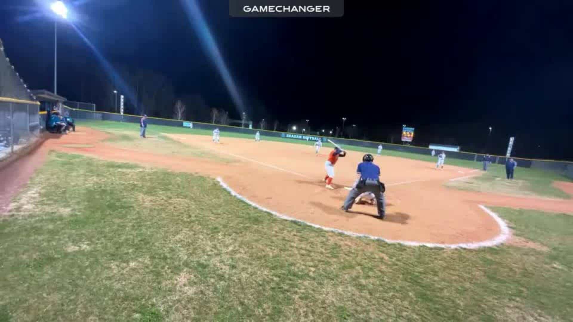 BAILEY HUFF DIVING CATCH IN CENTERFIELD