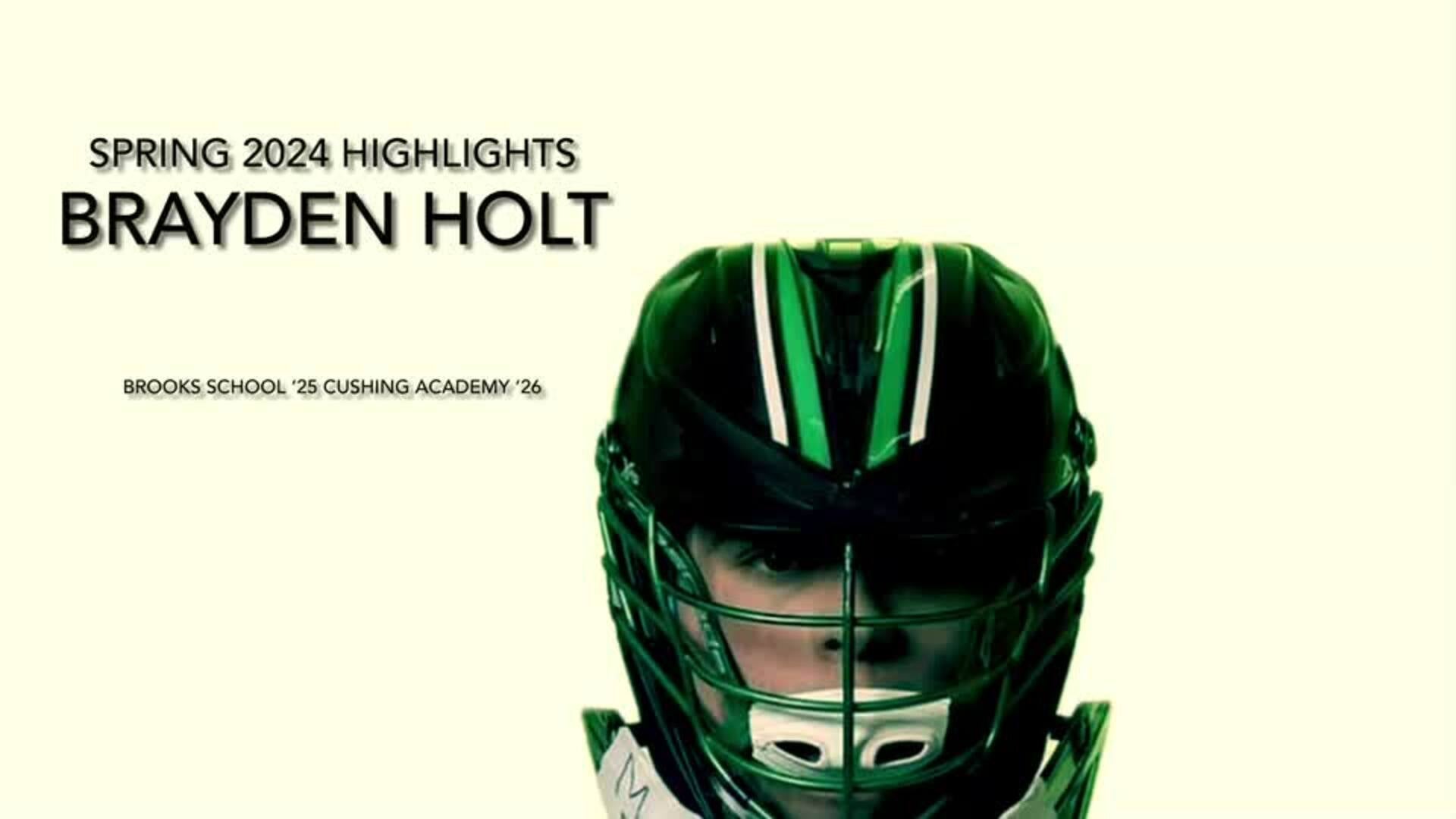 Brayden Holt Goalie '26