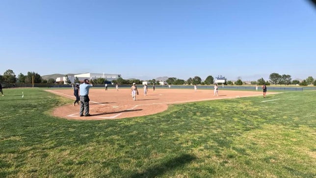 Bella Bos 2007 SS/3rd/C
Calvary Chapel High School, Santa Ana, CA Junior, 2025 Grad Year
5-4 win over Santa Rosa Academy, 1st Round of CIF Playoffs
Stats for the day: 1 for 3, 1 HR, 2 runs, 2 RBIs, 2 BB (1-intentional)
2024 YTD Stats, 14 games/43 ABs:
BA - .581
OBP - .630
OPS - 1.839
SLG - 1.209
Hits - 25
1B - 10
2B - 8
3B - 2
HR - 5
RBI - 30
Runs - 23
BB - 8
HBP - 1
SF - 2
SB - 8