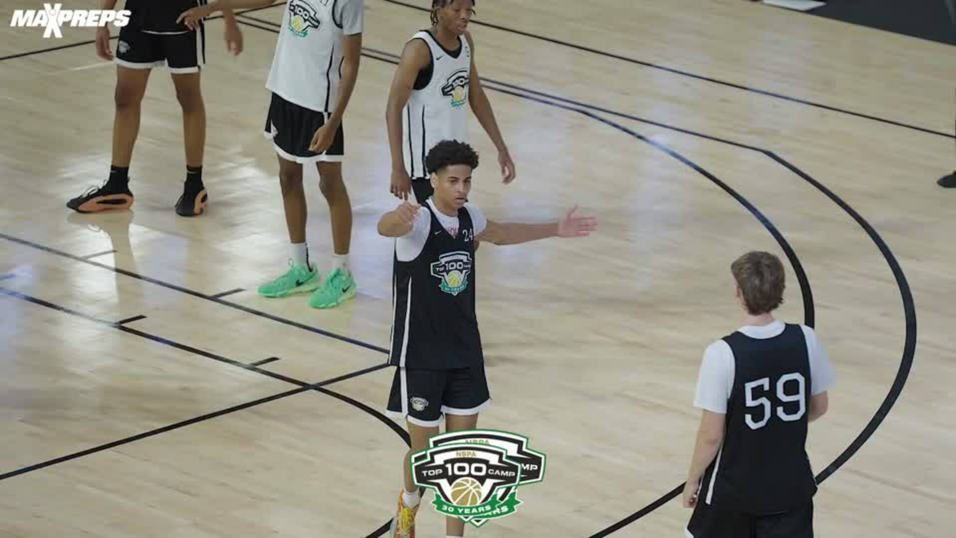 Kiyan Anthony highlights at NBPA 2024
