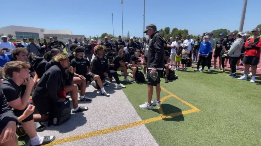 Duncanville star outshines cast of talented signal callers in California after winning back-to-back Texas state championships.