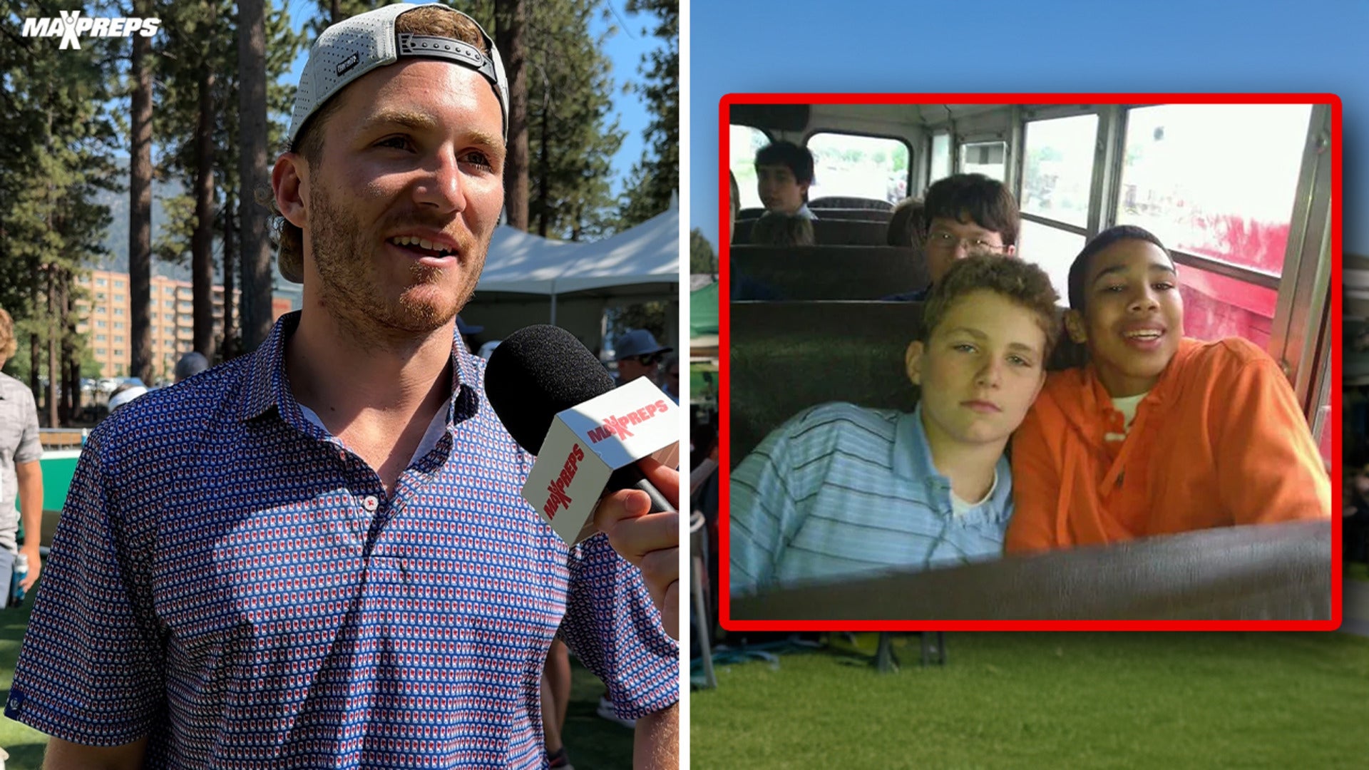 Matthew Tkachuk on his High School Class Video Project with Jayson Tatum