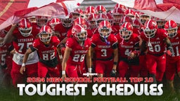 Top 10 Toughest Schedules of the 2024 High School Football Season